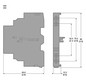 Hilfsschalterblock 1W Seitenanb Schraub