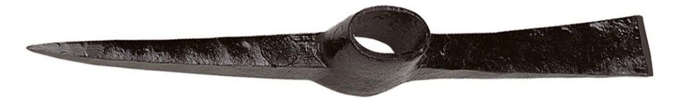 Bild Kreuzhacke Stahl schwarz lackiert 1,5 kg Ideal-0