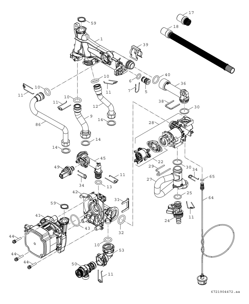 BOSCH Gas-Brennwertgerät Condens GC5800iW 14 P 23 Erdgas E, wandhängend, weiß