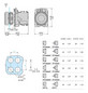 Drucktaster 1f rt rnd Ø22,5mm 1S IP30 fl Tastend