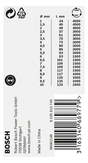 Bohrerset 19tlg Ø1-10mm PRO HSS-G Box KstBox