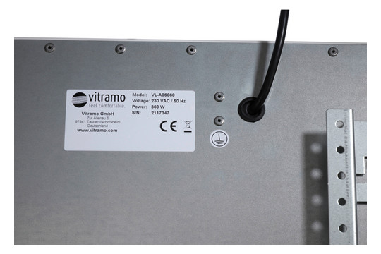 Infrarot-Strahlungspaneel 720W 105°C Aufb IR-C IP44 1200x600x21mm