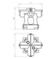 Verbindungsdose Beton Ø60x99mm Kst IP3X rnd