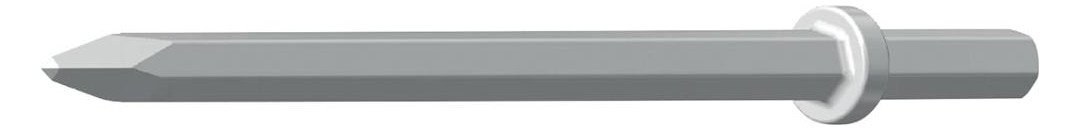 Bild Spitzmeissel 450 mm EE sechskant 22 x 82 mm - Padley & Venables-0