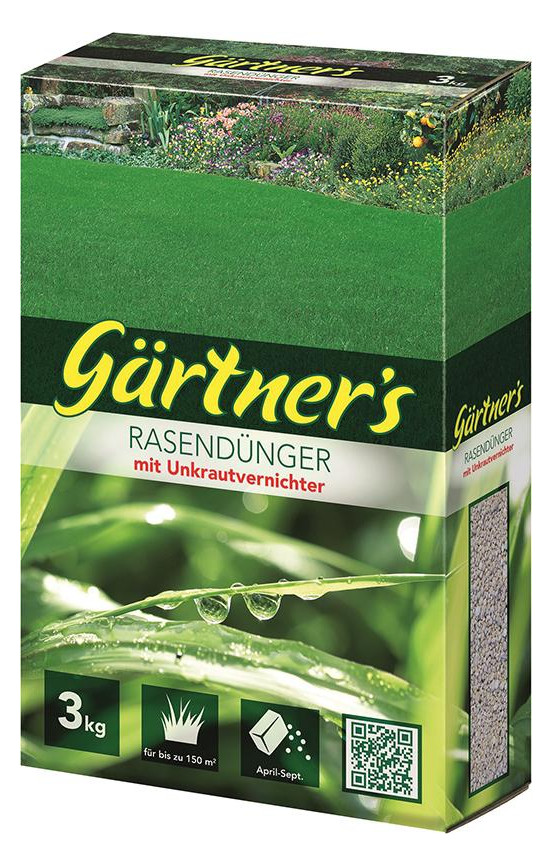 Bild Rasendünger +Unkrautvern. 3 kg Gärtners - Gärtner`s-0