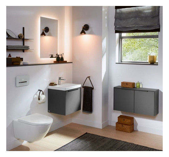 V&B WC-Sitz Subway 3.0 Schaniere aus Edelstahl, mit QuickRelease und Softclosing, weiß