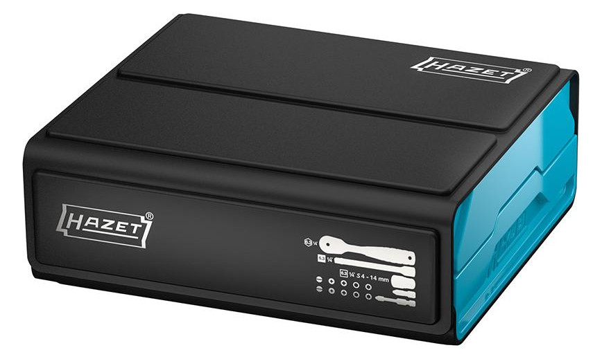 Bild Steckschlüssel-Garnitur 1/4"" 2200SC-2 5 0-teilig Hazet-1