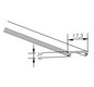Abblendung ws sym direkt Kst 2000x17,3x3,9mm