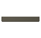 Rahmen 1f mokka metallic D-Life Metall f.GEB-K Unterputzmontage Edst