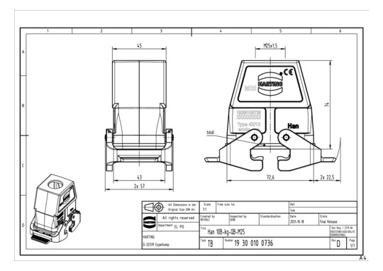 HART Han 10B-kg-QB-M25       19300100736 