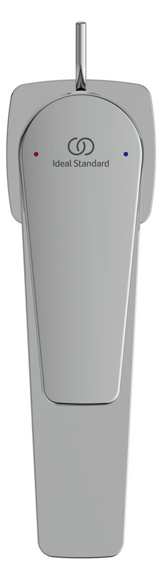 Ideal-Standard Waschtisch-Einhebelmischer Cerafine D Grande mit Metall-Ablaufgarnitur, chrom, Ausladung 120mm