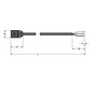 Turck Ventilsteckver-  VC8S02-A80E-5/TXL 