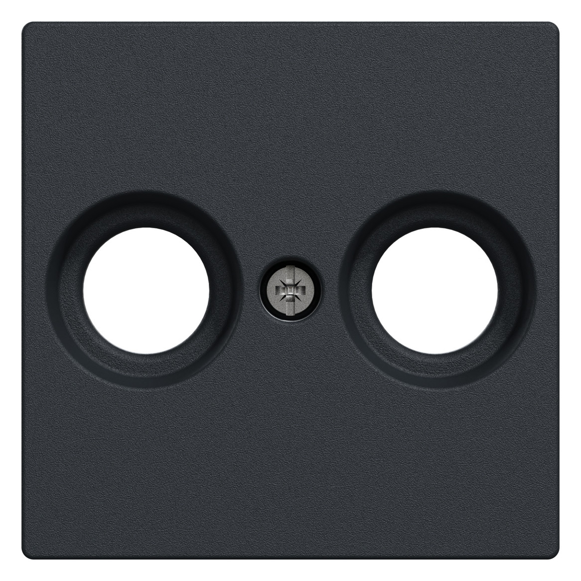 Zentralplatte Ant.dose 2f System M anth Schraubbef