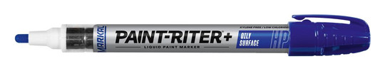 MARKAL-Lackmarker Paint-Riter + Oily Surface HP - blau