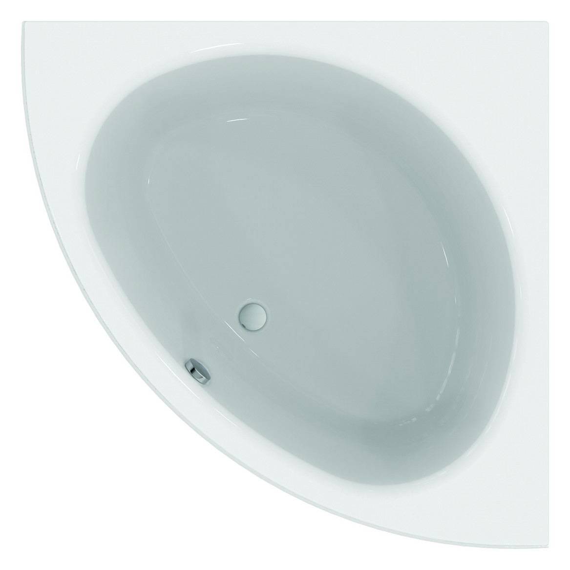 Ideal-Standard Eck-Badewanne i.life 197 x 143 x 45 cm, weiß