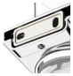 KEUCO Glashalter Collection Moll mit Echtkristall-Glas, verchromt