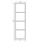Einbaurahmen 4f aws glz LS / LS 990 Kst f.GEB-K Unterputzmontage Duropl