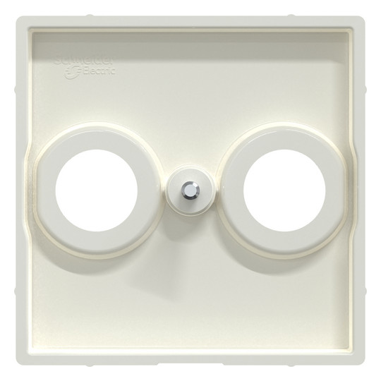 Zentralplatte Ant.dose 2f System M polws Schraubbef