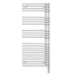 Zehnder Design-Elektroheizkörper Forma Asym LFAEL-170-060/DD, 1681 x 596 mm, bronze