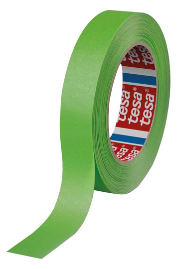 tesa-Abdeckband tesakrepp 4338, grün - 50m x 25mm