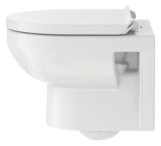 Duravit WC-Sitz No. 1 ohne Absenkautomatik, Scharniere Edelstahl, abnehmbar, weiß