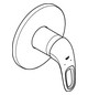 GROHE Fertigmontageset Eurostyle UP-Brause-Einhebelmischer, offener Metall-Hebelgriff, chrom
