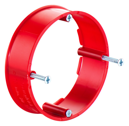 Putzausgleichring UP Ø70x24mm rnd ZentrDose/InstRohr/EinbDose