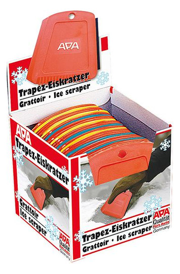 Trapez-Eiskratzer Thekendisplay (25 Stück)