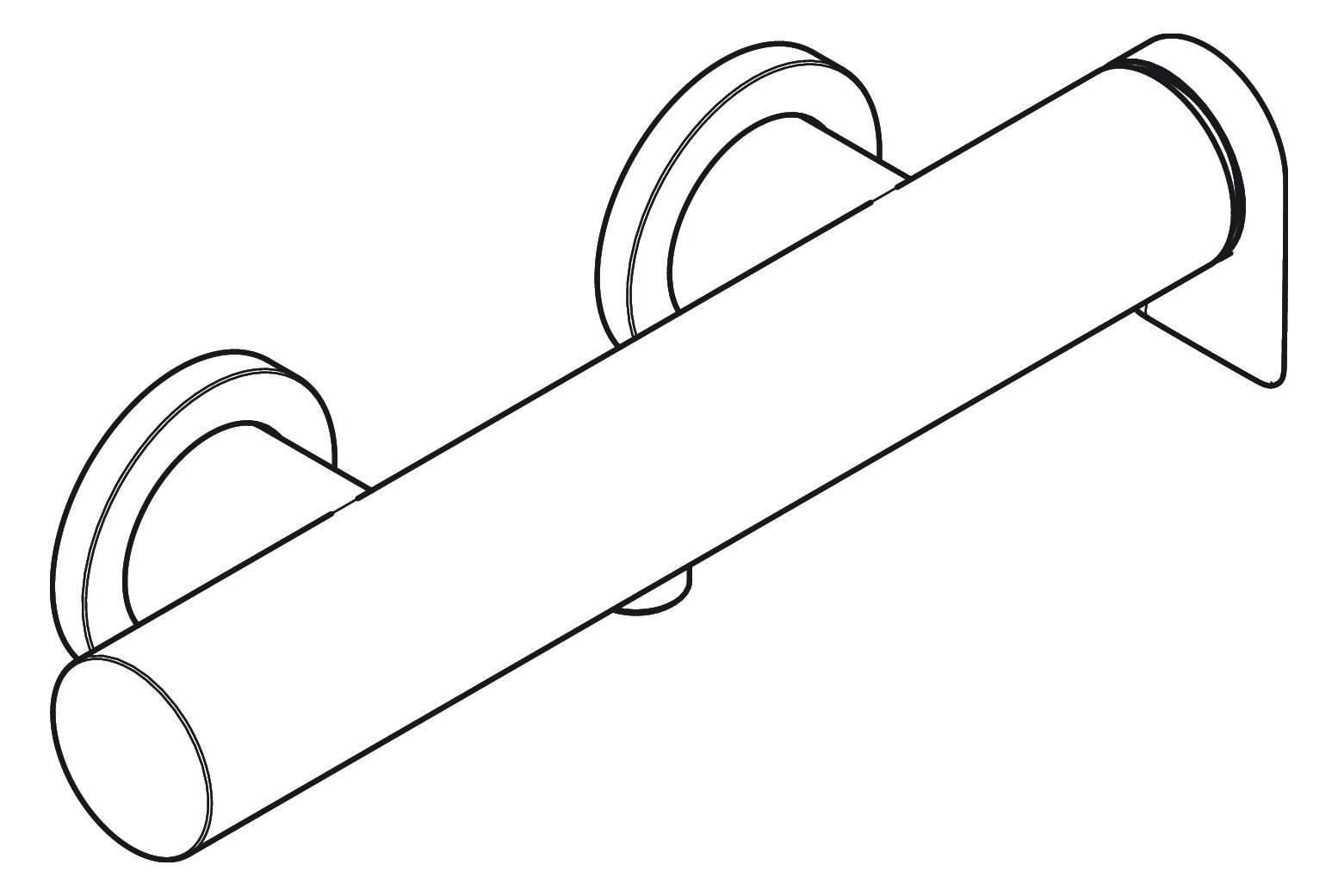 hansgrohe Brause-Einhebelmischer Vivenis AP, 1 Verbraucher, chrom
