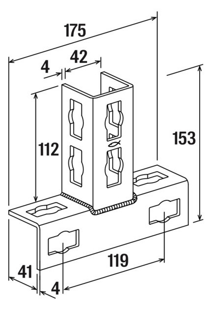 Bild Verbindungselement PFUF 2D fvz fischer-3