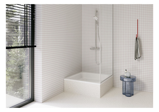 Duschwanne BetteQuinta 75x75x15cm, calypso