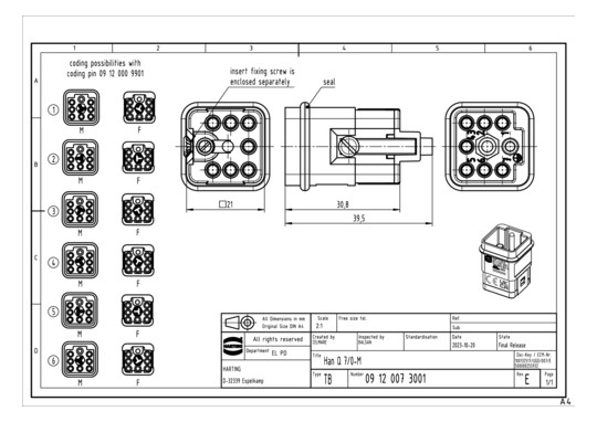 HART Han Q 7/0-M             09120073001 