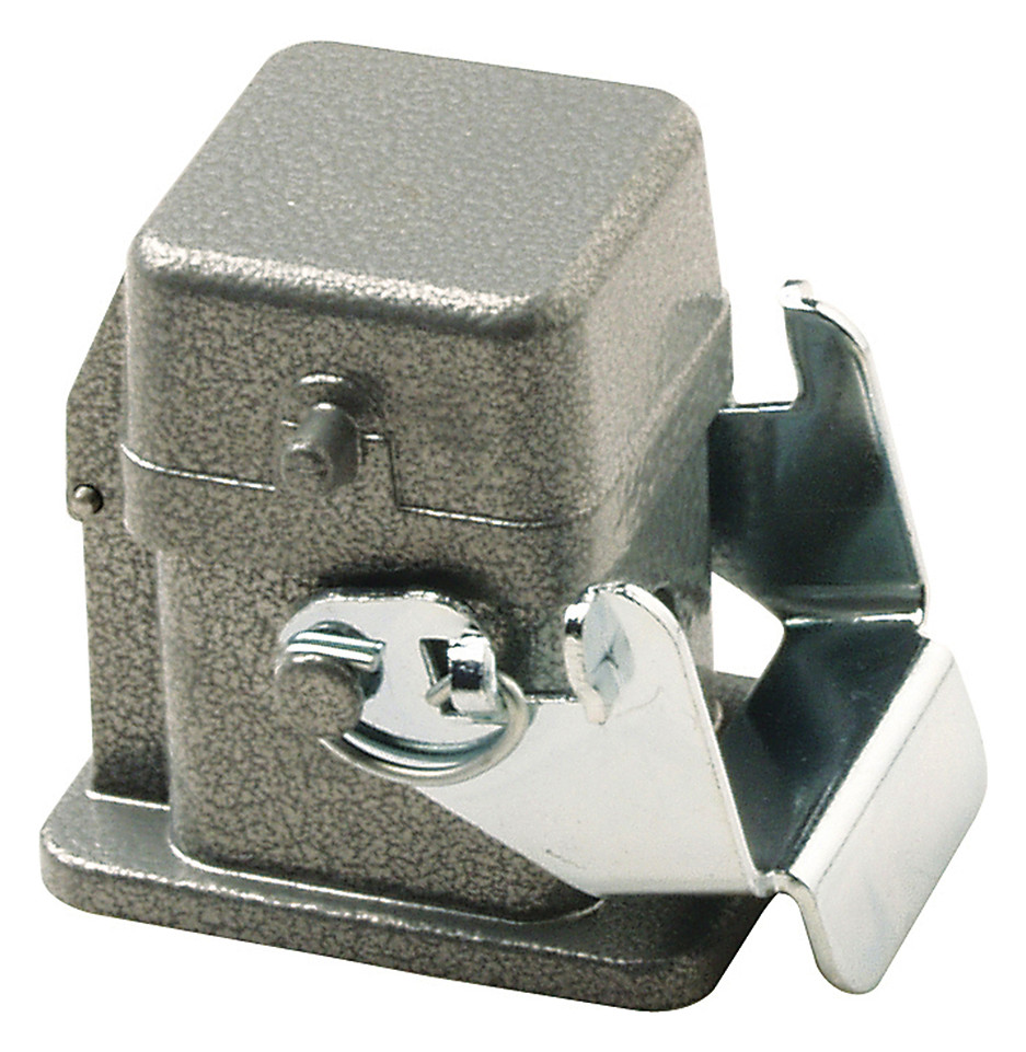 Anbaugehäuse Längsbügel Zink Klappd IP65 38x24x34mm oben