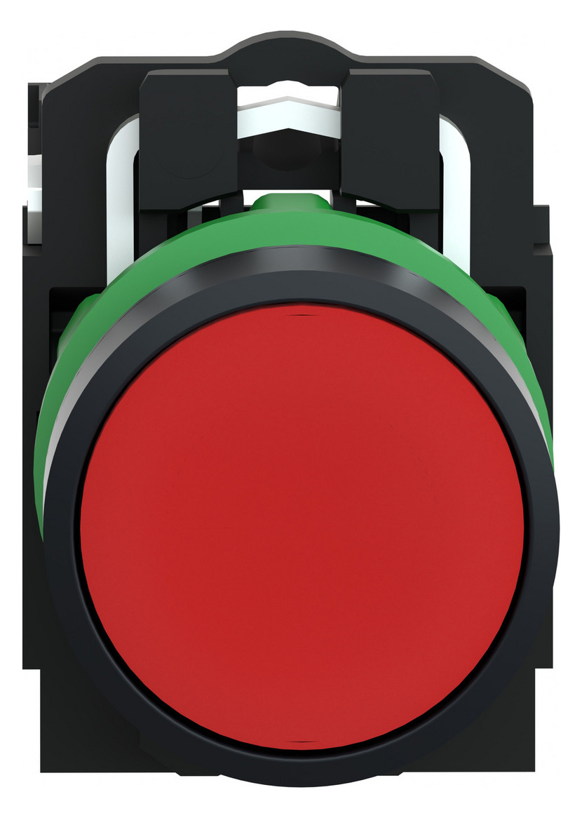 Drucktaster 1f rt rnd Ø22,5mm IP66 fl Tastend