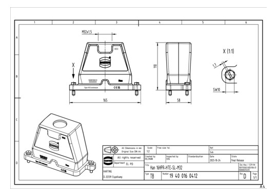 HART Han 16HPR-gg-SV-M32     19400160412 