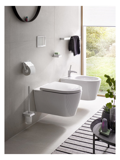 EMCO Papierhalter Liaison chrom, mit Deckel