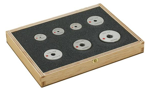 Bild Gewinde-Ausschusslehrring Set M 3 - M 12 Tol. 6g JBO-1
