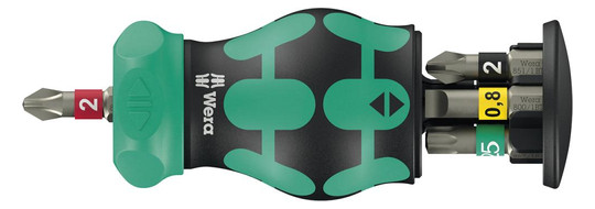 Wera-Bit-Magazinhalter Kraftform Kompakt Stubby RA2 -...