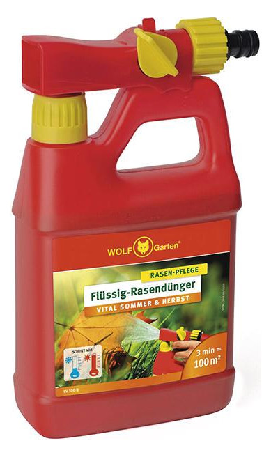 Bild Flüssig-Rasendünger Vital Sommer& Herbst LV 100 B 1 L - WOLF GARTEN-0