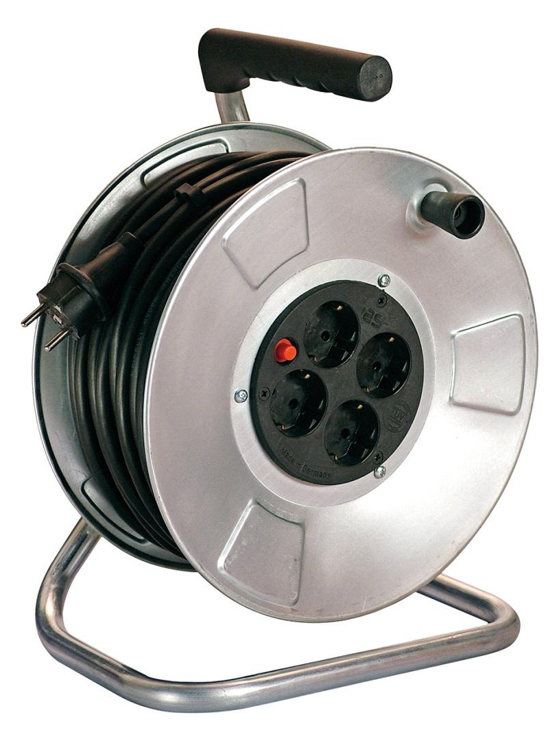 Bild Metall-Kabeltrommel 50m, IP20, H05RR-F3G 1,5 - as Schwabe TechnikProdukte-0