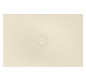 Bette Duschfliese BetteAir 1500 x 1000 mm, pergamon, Rechteck, glasierter Titan-Stahl, mit Minimum-Täger