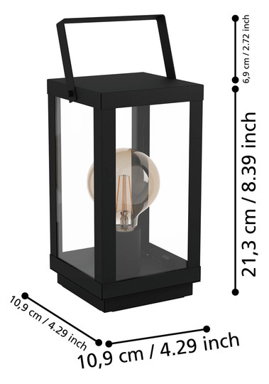 EGLO Tischleuchte/1 E27            43623 