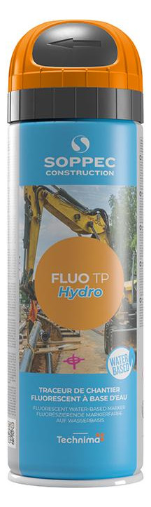 Bild Fluo TP Hydro Baustellenmarkierspray 500 ml orange - SOPPEC-0