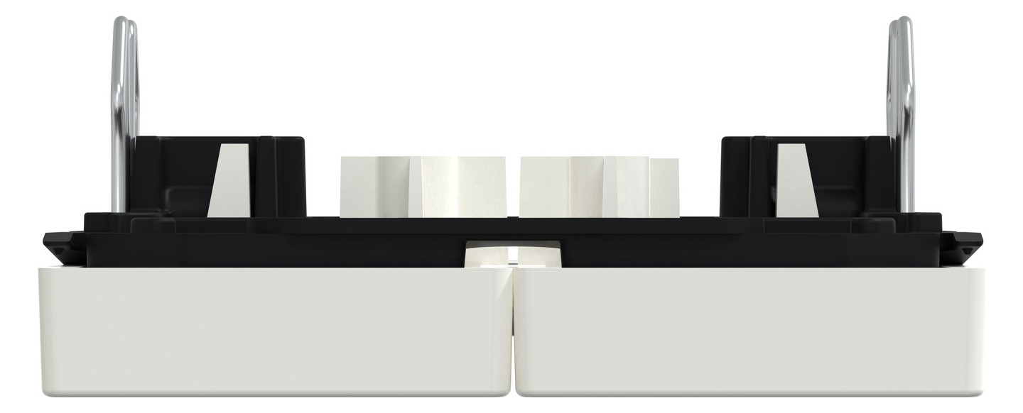 Wippe Serien Schalter System M polws glz Kontrollfenster/Lichtauslass