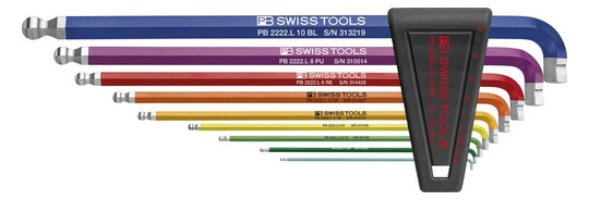 PB SWISS TOOLS-Kugelkopf-Winkelschraubendreher -Satz...