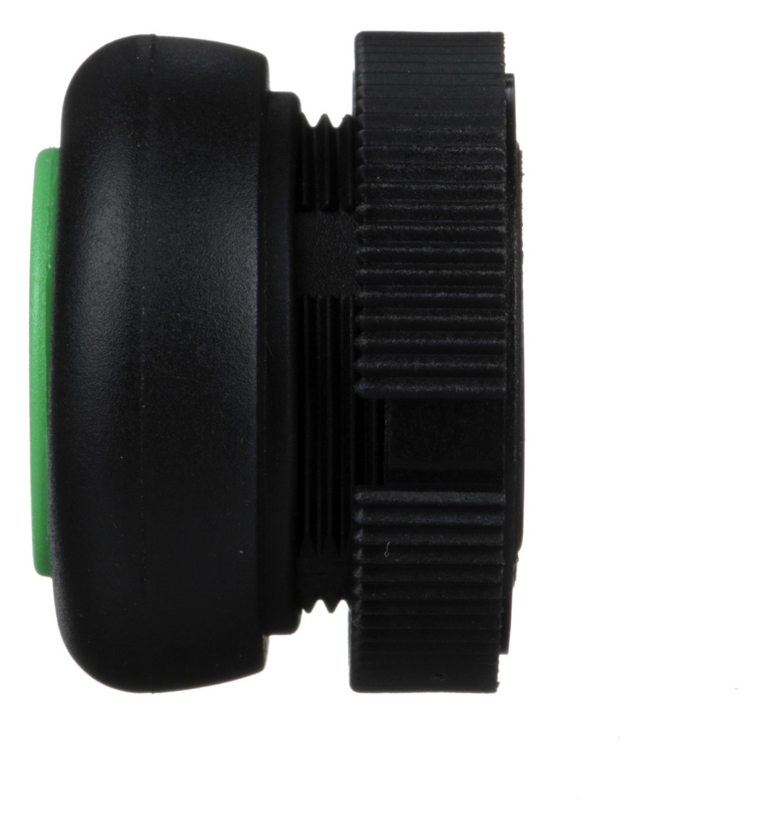 Drucktaster Front 1f gn Ø22,5mm rnd IP65 Tastend