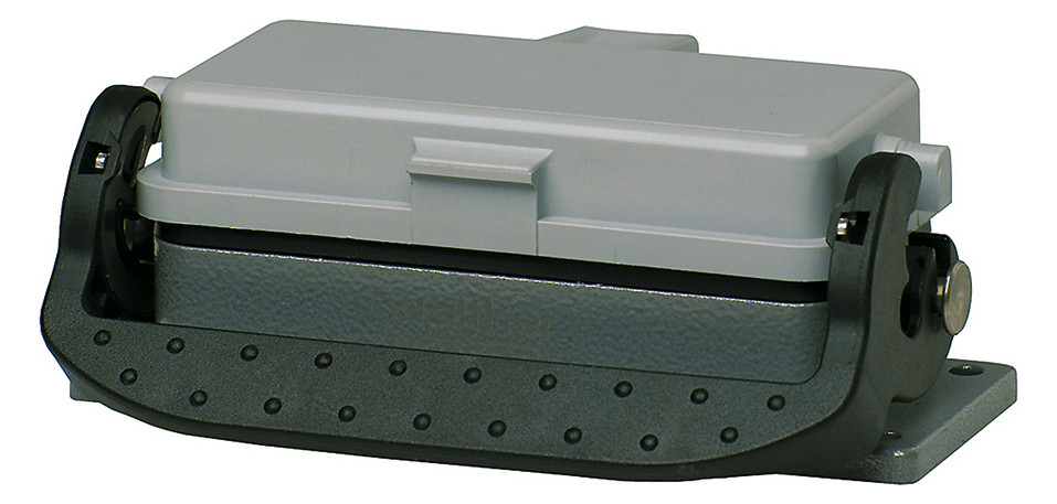 Anbaugehäuse Längsbügel Alu Klappd IP65 80x27x43mm oben