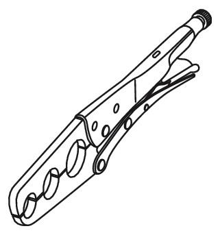 TECE Rohrhaltezange TECElogo 16-25 mm, mit Gripfunktion