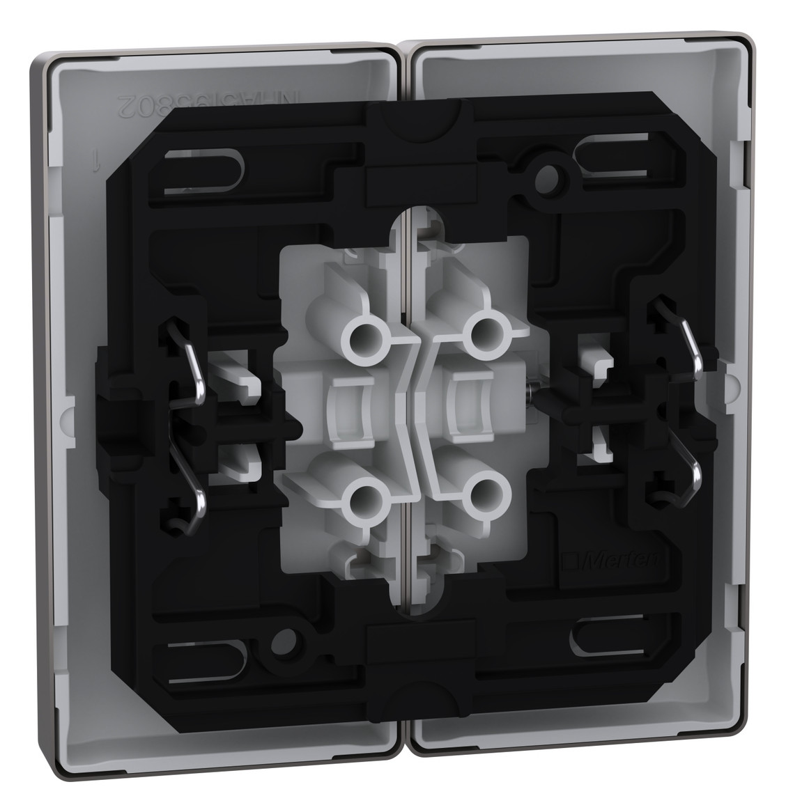 Wippe Serien Schalter System Design ni metallic