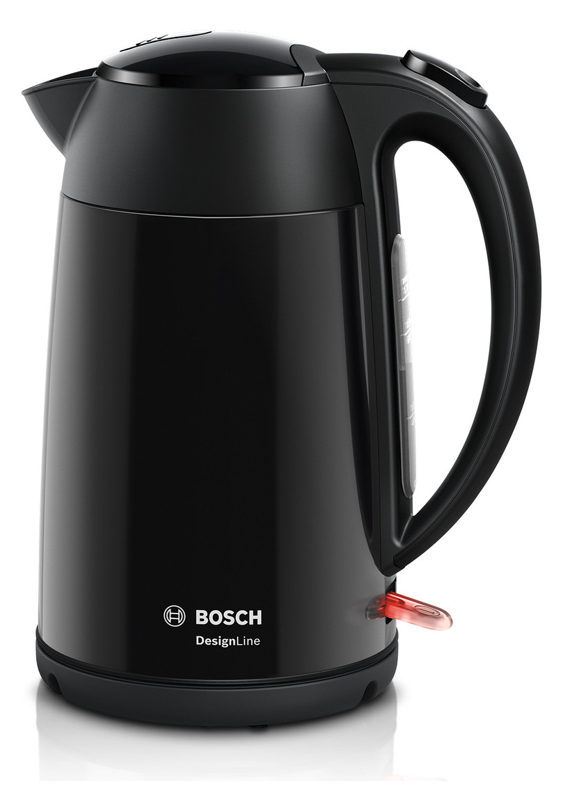 Wasserkocher 1,7l Edst DesignLine 2400W sw Anzeige:außen m.Sieb